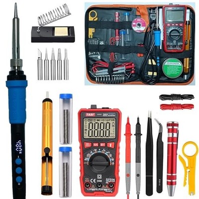Electric Soldering Iron, Solder Iron Kit, Adjustable Temperature Soldering