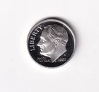 2002 S Proof Silver Roosevelt Dime 10c Coin From Silver Proof Set #767