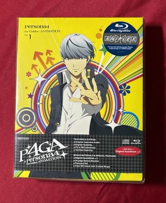 Persona 4: The Golden Animation, Vol. 1, NEW Blu-Ray U.S. English Aniplex Anime
