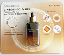 Ginseng Gold Silk Facial Ampoule, by Nature Republic 3.38 fl oz New