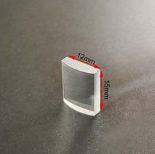 1PC Plano Convex Cylindrical Lens 15X12mm K9 Optical Glass Focal Length 27mm