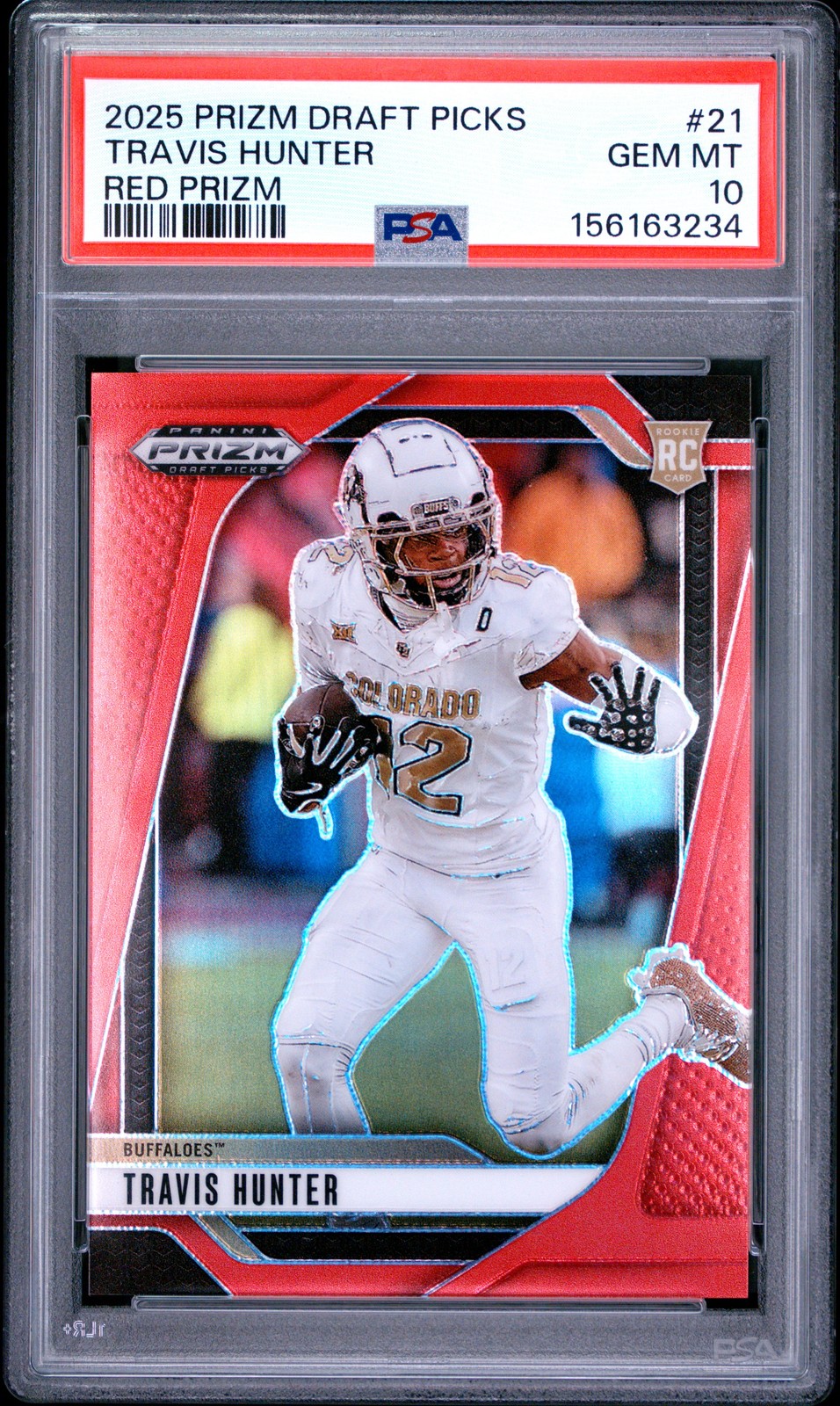 Travis Hunter Panini Prizm Draft Picks #21 Red
