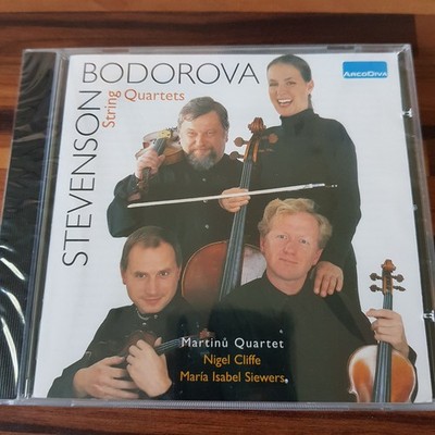 MARTINU QUARTET bodorova stevenson string quartets NEU/SEALED (CD Album)