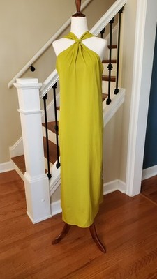 Cross Halter Maxi Beach Dress Lime Green Vacation Cruise NEW Women's Chartreuse | eBay Cross Halter Maxi Beach Dress Lime Green Vacation Cruise NEW Women's Chartreuse | eBay