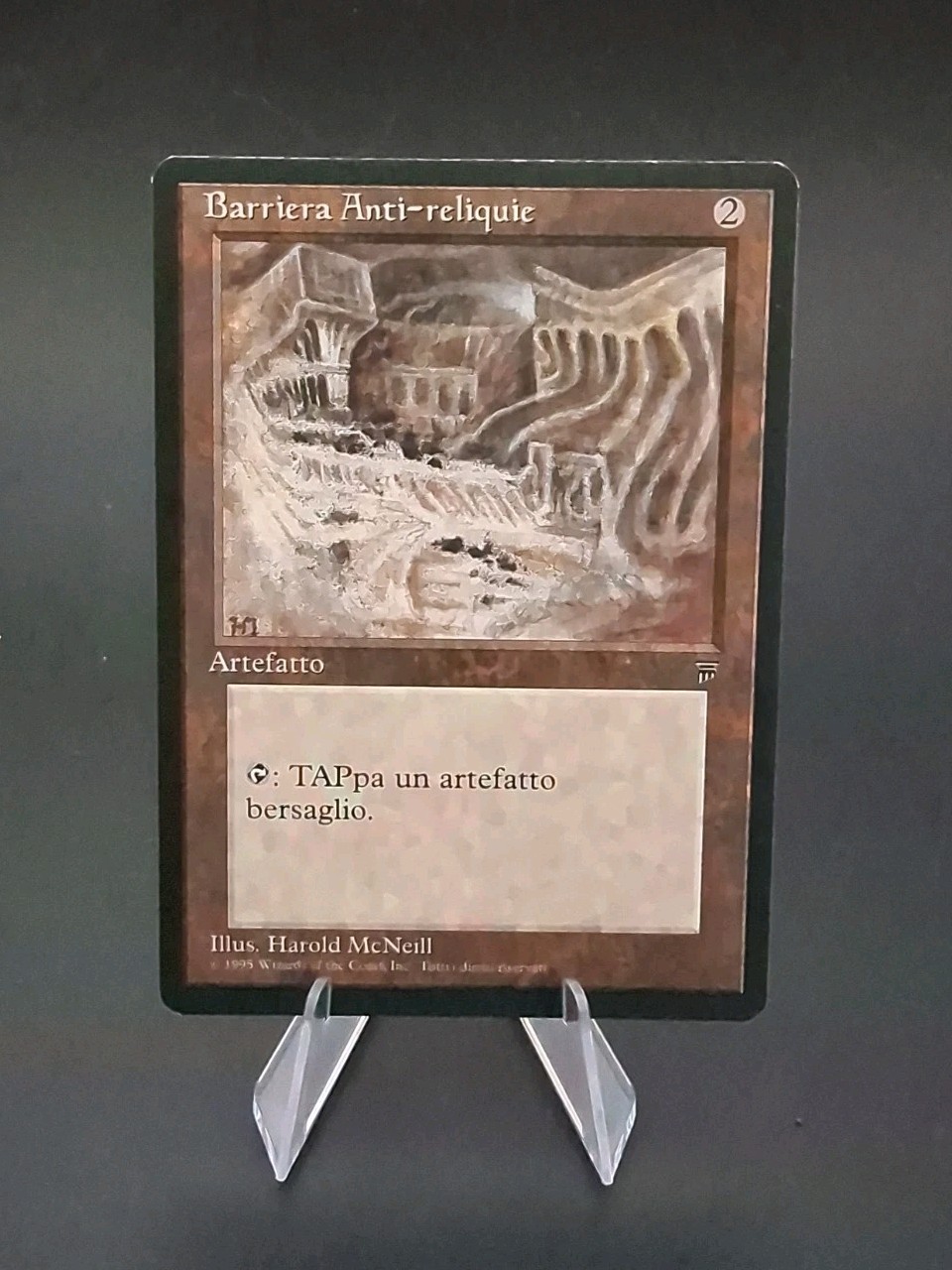 Relic Barrier (Italian Language) Legends MTG Regular Lightly Played