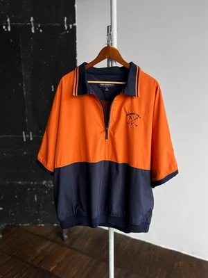 Veste de golf coupe-vent quart zippée homme Port Authority vintage années... - Photo 1/4