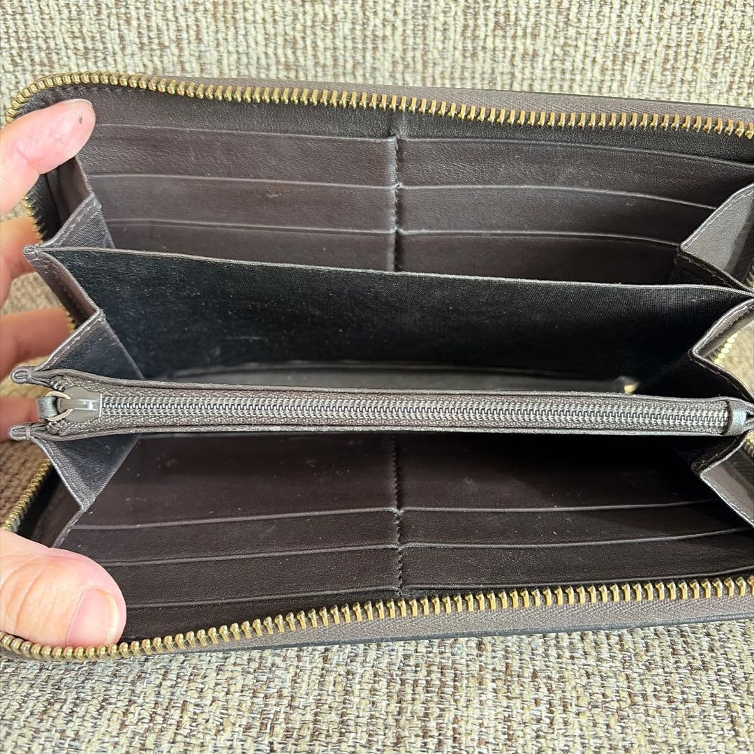 GUCCI Interlocking GG Pattern Canvas Long Wallet … - image 7