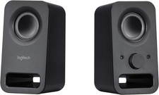 Logitech Multimedia Speakers Z150 with Stereo Sound for Multiple Devices, Black