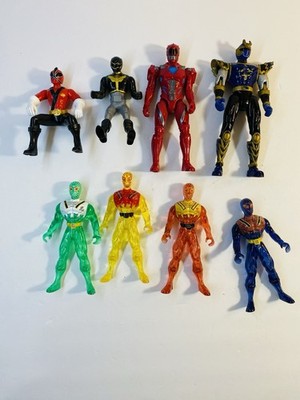 Power Rangers Action Figure Lot of 8 Various Mix Loose 