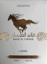 Qaed Al Fursan Unlimited by Lattafa perfume for unisex EDP 3.04 oz New in Box