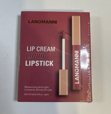 LANGMANNI Lip Cream Liquid Lipstick Cream/Liq...