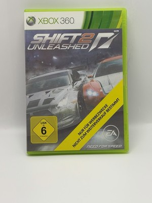 Need For Speed Shift 2 Unleashed Microsoft Xbox 360 Spiel Zustand Gut