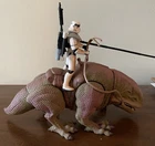 Vintage 1997 Kenner Star Wars Power of the Force Dewback and Sandtrooper Set