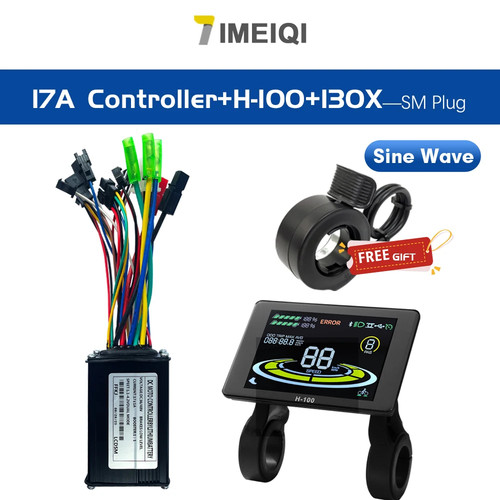 E-bike Three-Mode Sine Wave Controller 17A 26A 30A 36V/48V with LCD Display - Picture 21 of 42