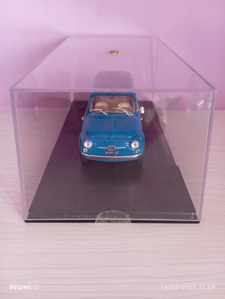 🔥🔥🔥 Fiat 500 Giardiniera auto vintage deluxe collection Leo Models 1:24🔥🔥🔥 - Immagine 2 di 4