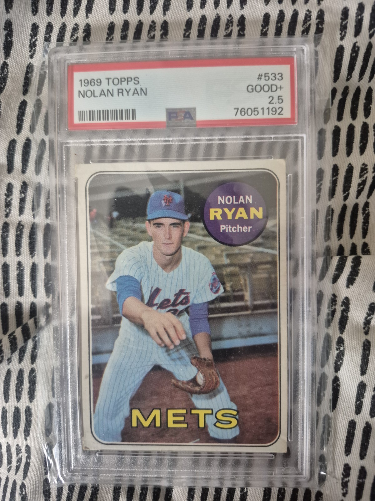 1969  Psa Nolan Ryan 2.5