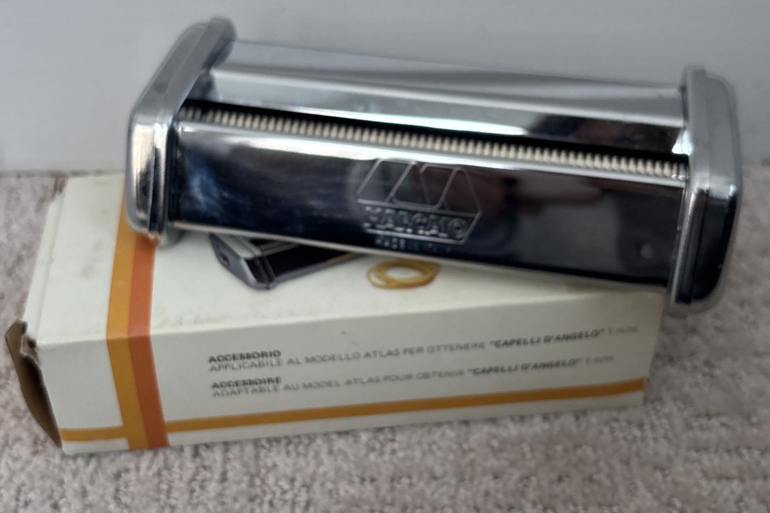 Marcato Capelli D&rsquo;angelo Angel Hair Pasta Maker Attachment