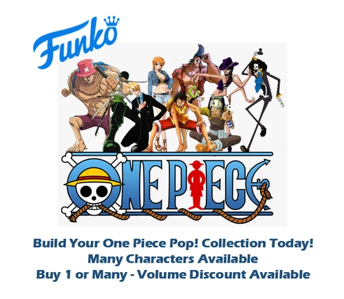 Funko Pop! One Piece Collectables - Many Available - Bundle For Discount!