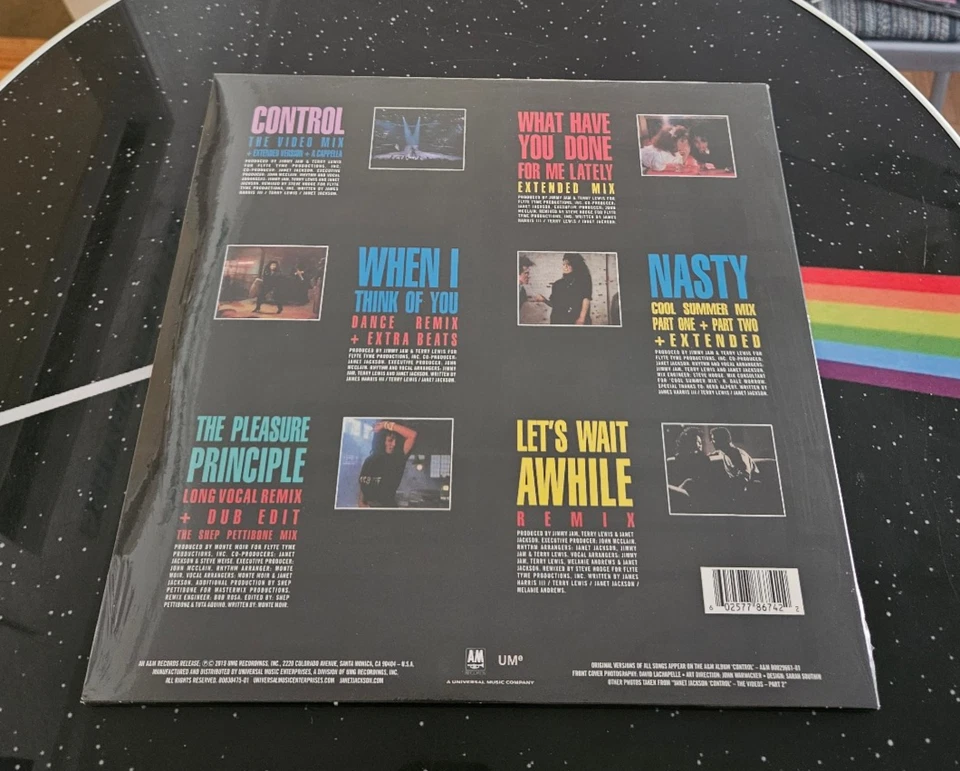 Janet Jackson Control The Remixes 2 LP Vinyl Record Sealed New - Image 2 of 2