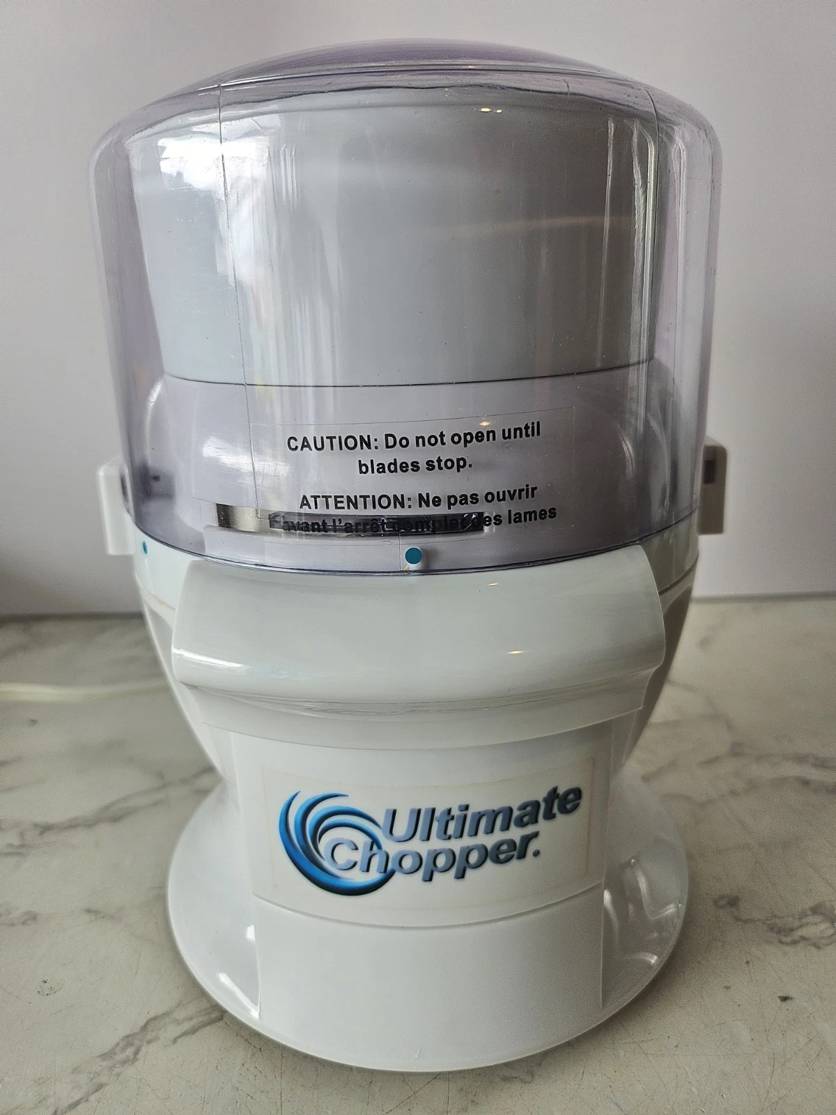 Ultimate Chopper CH-1-600W white Food Processor Tested Clean
Opens in a new window or tab