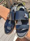 WOMENS ALEXANDER WANG "DAVIS"  BLACK  LEATHER CHUNKY SLINGBACK SANDALS SZ 40/9 — photo 3