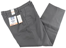 Dockers Men Workday khaki Pants New 36X32 Gray Flat Front Straight Fit Smart360