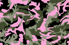 Cool Colors Camo | N0 Logo | 4 Way stretch SPANDEX 36"x60" | USA MADE