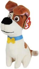 Ty Beanie Movie The Secret Life of Pets Max the Jack Russell terrier Dog 6" 15cm