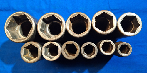 Snap-On 309SIMYA +2 11pc 1/2" dr SAE DEEP 6pt impact socket set 1-5/16" - 1/2" - Picture 9 of 10