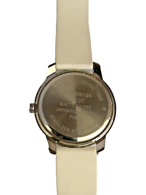 Xhilaration Quartz Colorful Numbers Silver Tone Wristwatch w