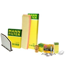 Mann Filters and NGK Spark Plugs Ignition Tune-Up Kit For VW Beetle Jetta L5
