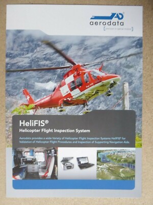 DOCUMENT AERODATA HELIFIS HELICOPTER FLIGHT INSPECTION SYSTEM REGA 1414 AW109SP