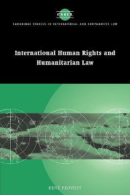 International Human Rights and Humanitarian Law Provost Paperback 9780521019286