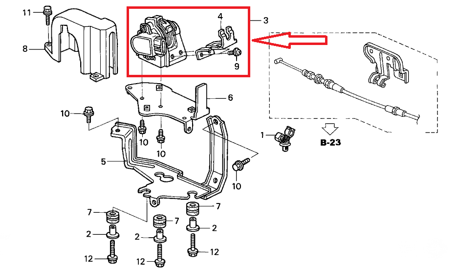 37971RDJA01 THROTTLE POSITION SENSOR ACCELERATOR PEDAL for HONDA 2.2
