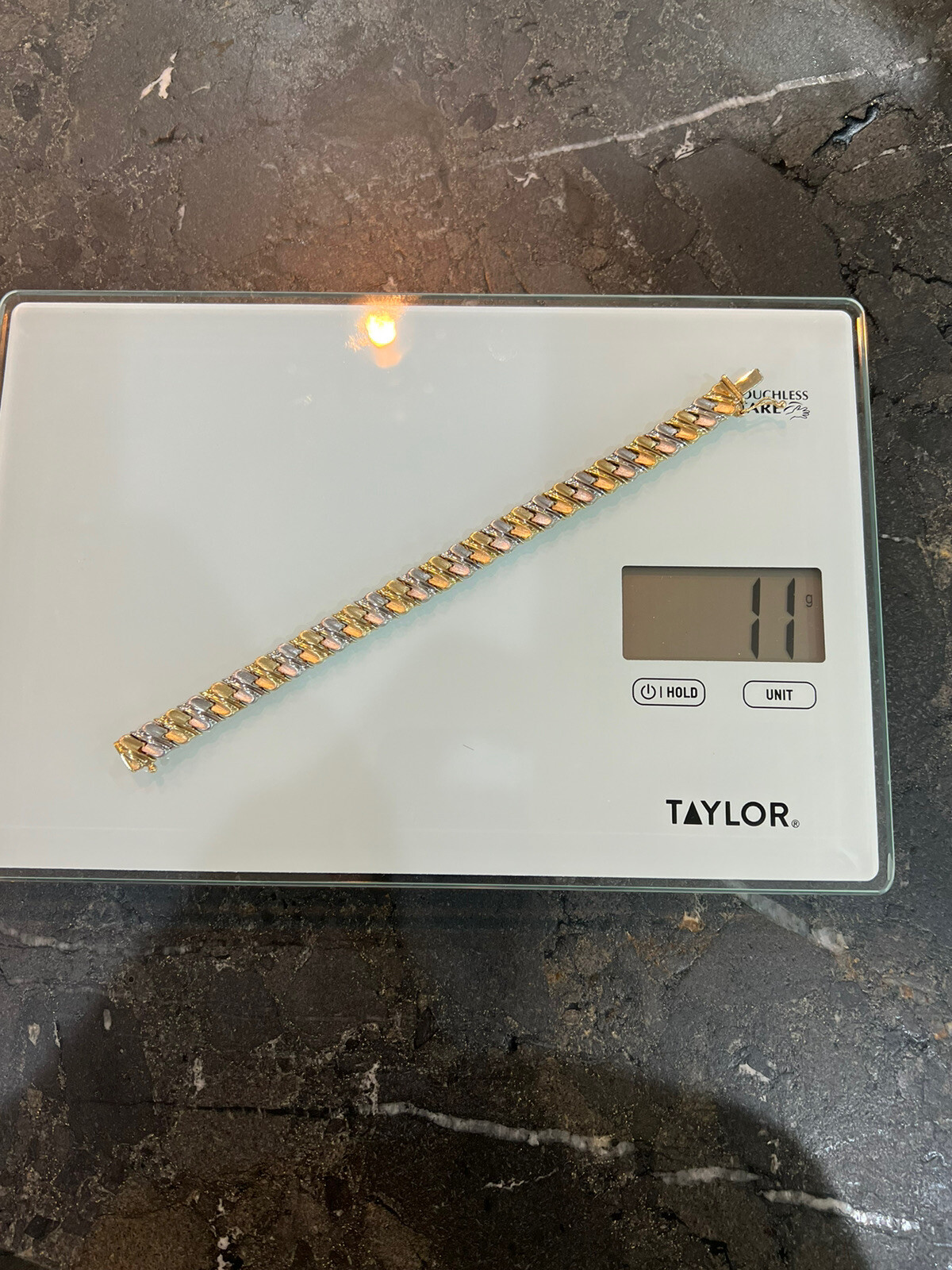 14K Gold Two Tone Womens Bracelet eBay