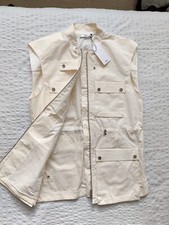 Mango, White Parka Fisher By Mango Waxed Finish. One Size - U, Universal, Jacket