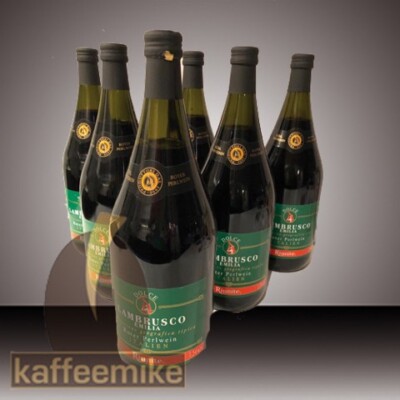 Lambrusco Emilia Riunite 6 x 1,5 L rot Dolce Perlwein Italien süß