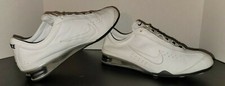 NIKE Rival Leather Track  Field Running Shoes Women's Size 8 White