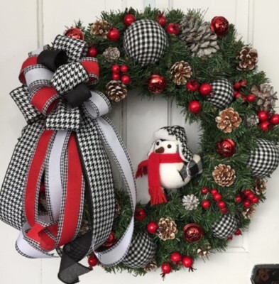 Double Door Garland Hanger Double Wreath Hanger Over Door Metal