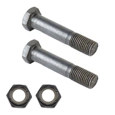 Replacement Skateboard Truck Kingpin and Nut 44mm Black Allen Head Floating 2-P