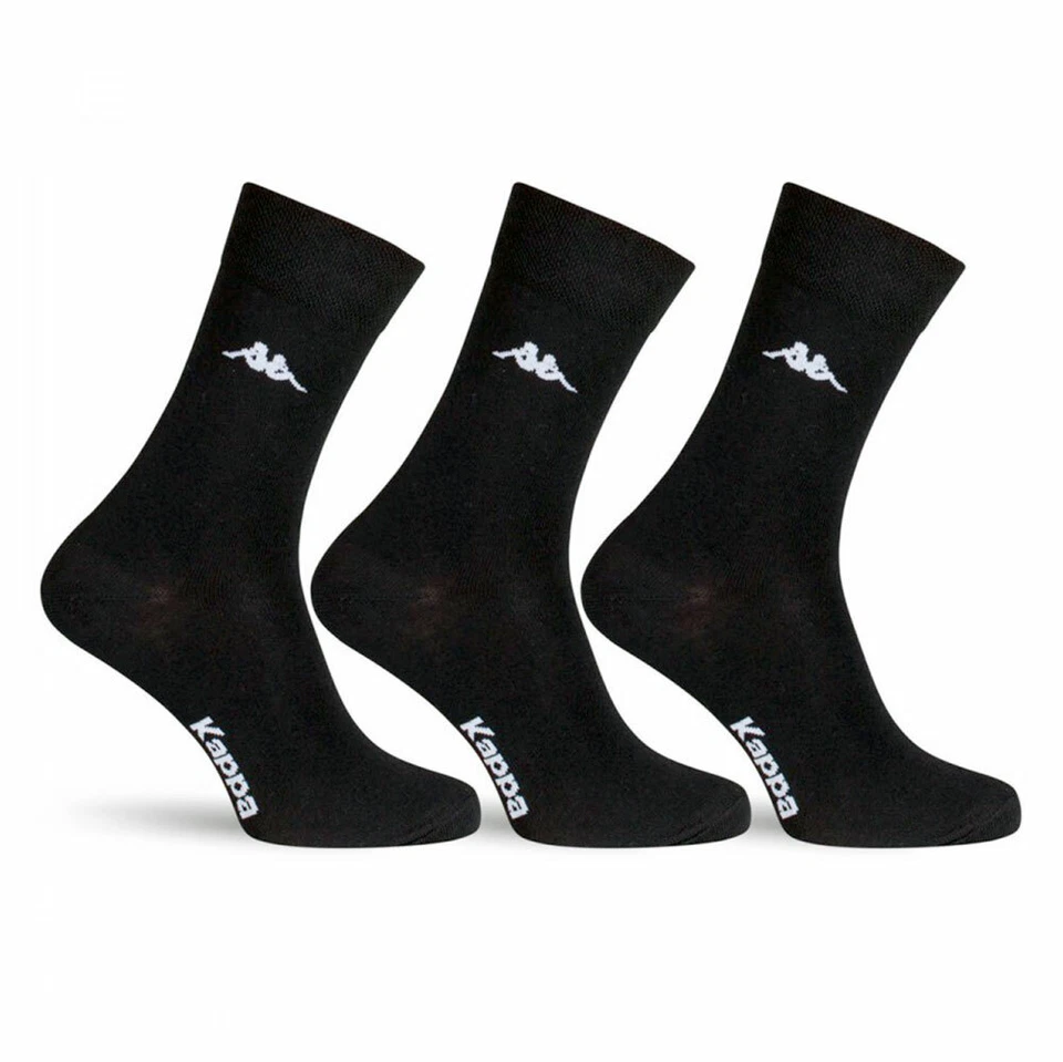 3 Pairs Women's Kappa Short Cotton Logo Embroidered Socks Socks Art K546 - Image 3 of 4