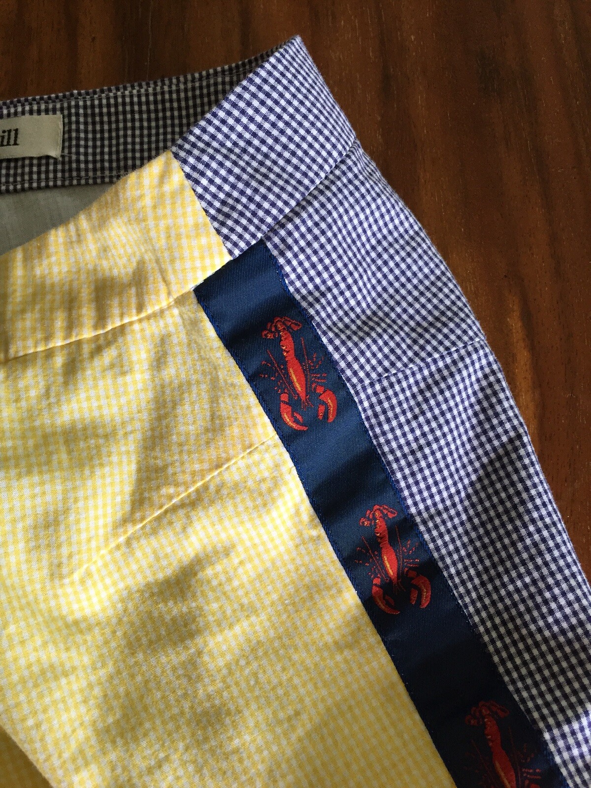 Dagmar & Dill Pants Size 12 EMBROIDERED LOBSTERS eBay