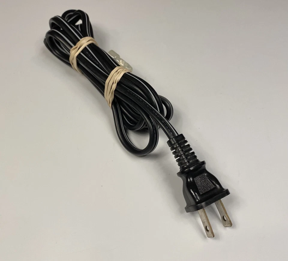 Denon DP-23F Turntable 2-Prong Power Cable Cord - Image 2 of 4