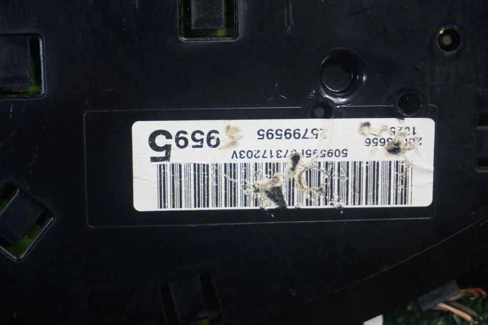 Pontiac Grand Prix 2007 2008 velocímetro medidor grupo fabricante de equipos originales 97 k millas 12202253 Foto 4 de 4