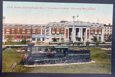 Mint Canada Picture Postcard CPR Station Countess Of Dufferin Winnipeg