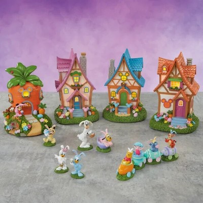 Disney Musical Light-Up Spring Village Set   13-Piece, Easter, Holiday Set