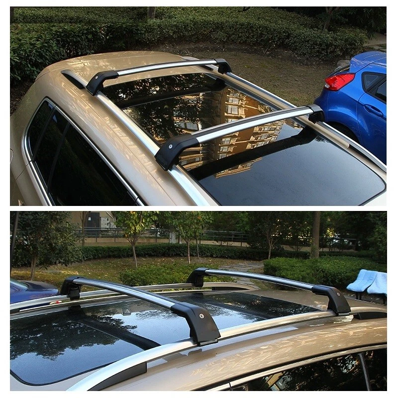 Porta-bagagens 2P para Mitsubishi Outlander 2013-2020 trilho rack de teto barras transversais - Imagem 3 de 4