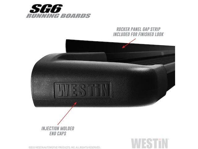 For 2000-2013 Chevrolet Suburban 1500 Running Boards Westin 82386DBRF 2001 2002 - Image 3 of 4