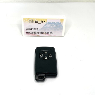 Toyota Alphard Estima Vellfire 4 Tasten Smart Key 271451-6230 Schwarz Original
