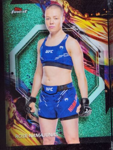 2024 Topps Finest UFC (Pick your Fighter) Base & Parallels - Picture 130 of 164